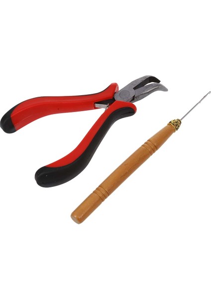 Saç Uzatma Pense Kancası Alet Seti + Mikro Bağlantı Boncukları (Yurt Dışından) fiyatları