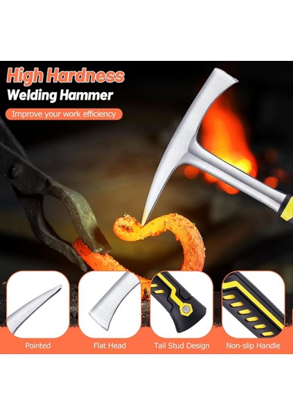 Çelik Kaynak Çekiç Talaşları - 28 Oz Kaynak Çekiç Talaşları Kaynak Çekiçleri, (Yurt Dışından) indirimleri