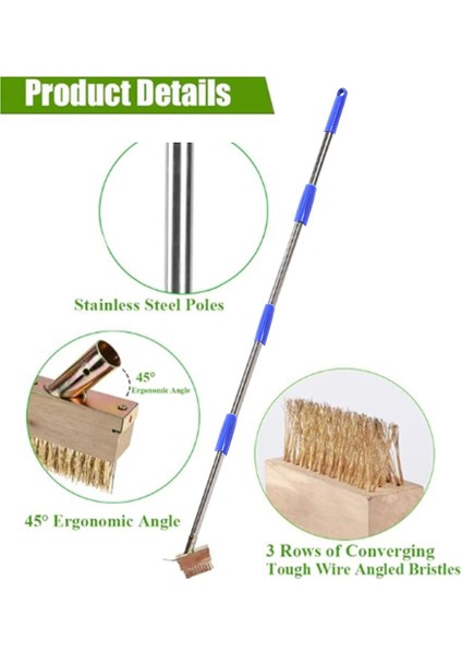 Veranda Temizliği Için Manuel Dar Alan Ayıklama Fırçaları (Yurt Dışından) fırsatları