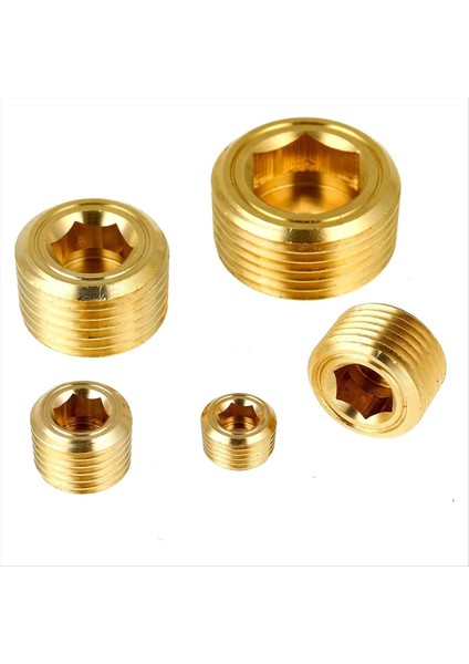 Pirinç Boru Tapası Bağlantı Parçaları Erkek Iç Altıgen (Yurt Dışından) fırsatları