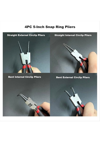 Küçük Segman Pense Seti Mini Iç ve Dış Segman Pensesi (Yurt Dışından) indirimleri