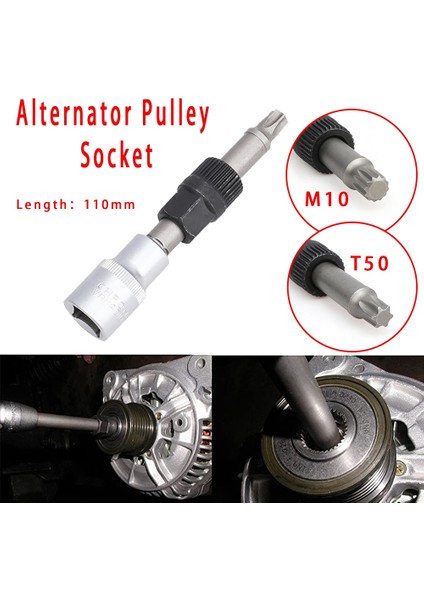 33 Dişli M10 Alternatör Kasnağı Soket Matkap Ucu Anahtarlı (Yurt Dışından) fiyatları