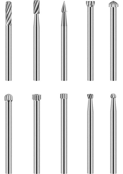 Gravür Freze Ucu Oyma Uçları, 20 Parça Döner Alet Aksesuarları Döner Uçlar Freze Seti (Yurt Dışından) fırsatları