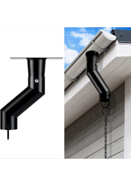 Yağmur Zinciri Oluk Adaptörü Siyah Oluk Montaj Takımı (Yurt Dışından) fiyatları