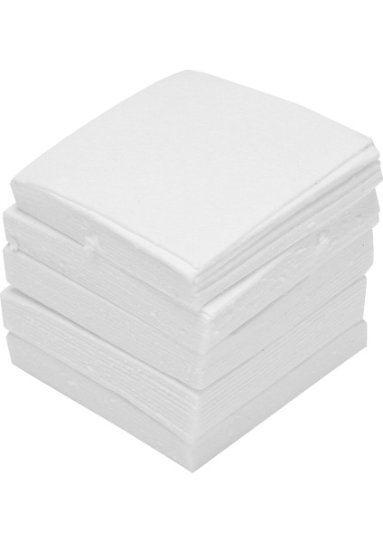 50 Yaprak Seramik Elyaf Kare Mikrodalga Fırın Cam Füzyon Kağıdı Ev Aletleri (Yurt Dışından)