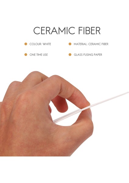 50 Yaprak Seramik Elyaf Kare Mikrodalga Fırın Cam Füzyon Kağıdı Ev Aletleri (Yurt Dışından) fırsatları