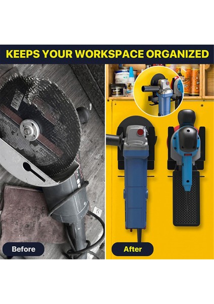 Açı Taşlama Makinesi Tutucu, 5 Inç Açı Taşlama Makinesi/cilalama Makinesi Için Duvara Monte Parlatıcı Tutucu, Açı Taşlama Makinesi Raf Braketi - 4 Adet (Yurt Dışından) fiyatları