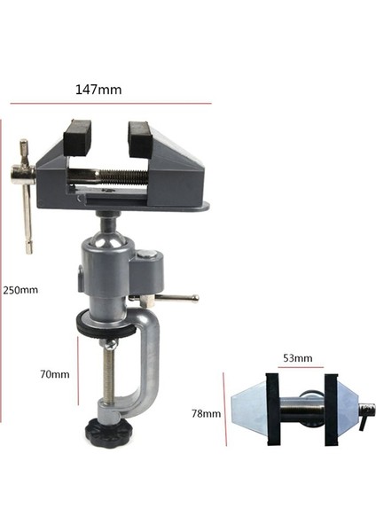 2'si 1 Arada Tezgah Pensesi Alüminyum Alaşımlı Elektrikli Matkap Proses Aleti Için (Yurt Dışından) modelleri