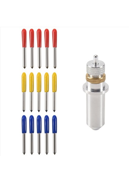 Silhouette Cameo 3 Vinil Kesme Makineleri Için 15 Adet Karbür Bıçak (Yurt Dışından)