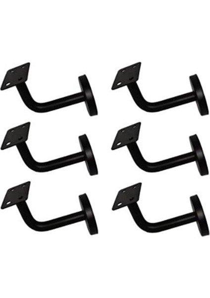 Adet Paslanmaz Çelik Merdiven Korkuluk Braketi, Ağır Hizmet Tipi Merdiven Korkuluk Desteği, Düz Korkuluklar Için Korkuluk Braketleri, 60 mm x 60 mm (Yurt Dışından)