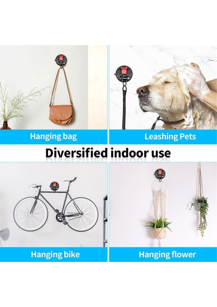 Kamp, Araba, Karavan ve Pencere Için 4 Adet Ağır Hizmet Tipi Vantuzlu Kanca - Kamp Vantuzlu Kancaları (Yurt Dışından) fiyatları