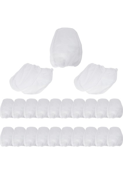 25 Adet 5 Galonluk Elastik Üst Boya Süzgeç Torbası Beyaz Ince Örgü Torba Hidroponik Boyama Bahçecilik Için Boya Filtre Torbası (Yurt Dışından) modelleri