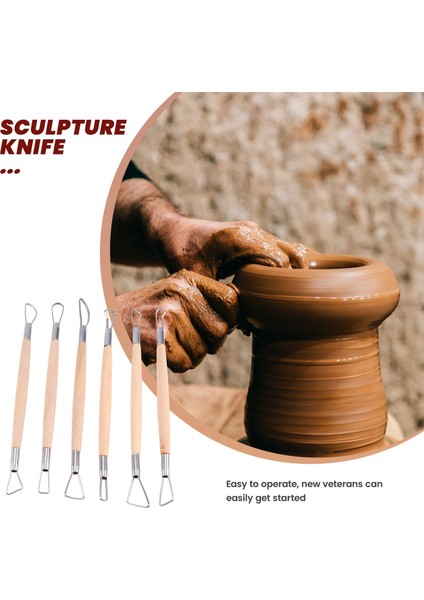 6 x 8 Inç Çift Uçlu Heykeltıraş Oyma Aleti Ahşap Saplı (Yurt Dışından) fiyatları