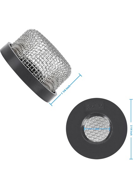 Livewell Pompası Için 3/4 Inç - 14 Dişi Dişli Ağ Havalandırma Elek Süzgeci, Filtreleme ve Havalandırmayı Geliştirir (Yurt Dışından) indirimleri