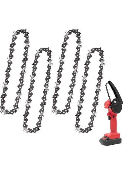 Adet Mini Testere Zinciri 4 Inç Kılavuz Testere Zinciri 1/4 Lp Adım, Elektrikli Taşınabilir El Testeresi Için 28 Bölüm (Yurt Dışından) indirimleri
