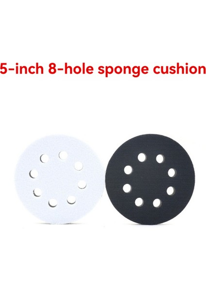 5x Arayüz Pedleri 5 Inç 8 Delikli Cırt Cırtlı Yumuşak Sünger Köpük Zımpara Arayüz Pedi Orbital Zımpara Cilalama Için (Yurt Dışından) modelleri