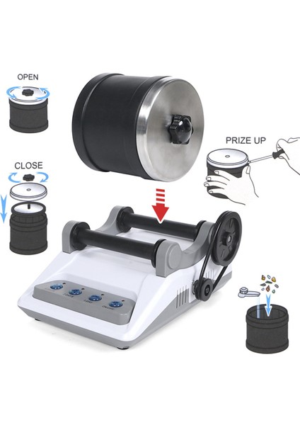 Elektrikli Taş Parlatma Makinesi Eğlenceli Fizik Bilim Deney Seti Kendin Yap Taş Parlatma Makinesi Test Oyuncağı Abd Fişi (Yurt Dışından) modelleri