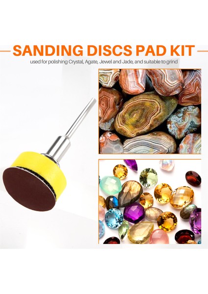 100 Adet 25 mm 1 Inç Zımpara Diski Zımpara Diski 100-3000 Grit Kağıt 1 Inç Aşındırıcı Cila Pedi Plaka + Dremel Döner Alet Için 1/8 Inç Sap (Yurt Dışından) fırsatları