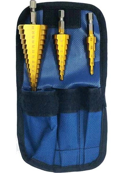 Pagoda Matkabı 4-12 4-20 4-32 Altıgen Saplı Düz Yuvalı Üç Parçalı Set Delik Raybası Kademeli Matkap Kademeli Matkap (Yurt Dışından)