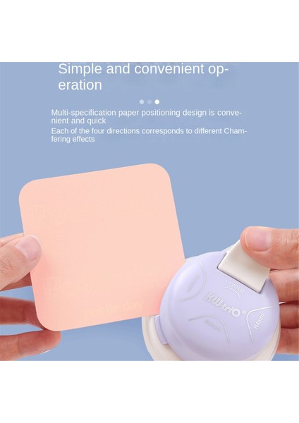 Kw-Trıo 4 Yönlü Köşe Yuvarlatma Delici, 4 Mm, 7 Mm, 10 mm 4'ü 1 Arada Köşe Kesici, Kart Yapımı, Laminat, Kart Stoğu Için (Yurt Dışından) fiyatları