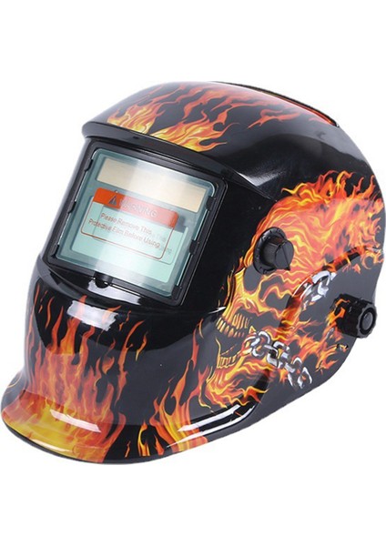 Kaynak Kaskı Güneş Enerjili Otomatik Renk Değiştiren Başlıklar Monte Edilmiş Kaynak Kaskı Yüksek Sıcaklık Koruması (Yurt Dışından)