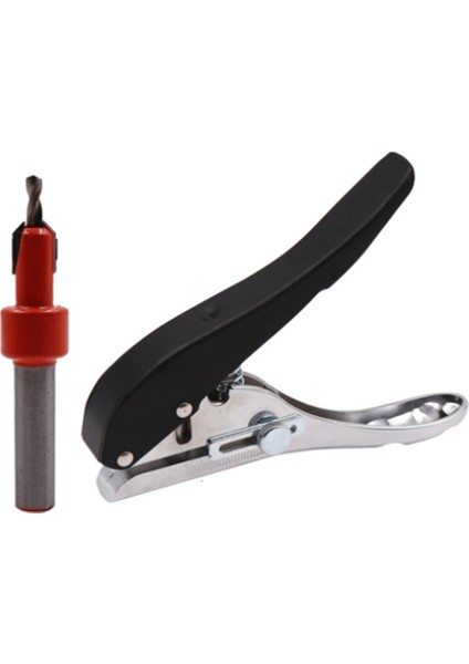 Adet Ağaç Işleme Aleti Pense Kart Delgeç Seti Kağıt Vida Kapağı Havşa Matkap 2,8 mm Ayarlanabilir Pozisyon (Yurt Dışından)