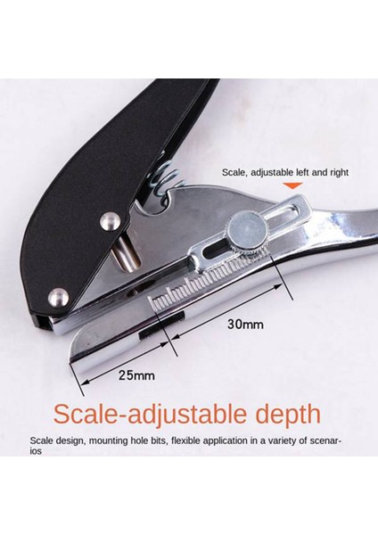 Adet Ağaç Işleme Aleti Pense Kart Delgeç Seti Kağıt Vida Kapağı Havşa Matkap 2,8 mm Ayarlanabilir Pozisyon (Yurt Dışından) fiyatları