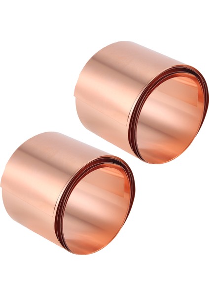 Bakır Levha Rulosu, Metal Folyo Levha 1000MM x 50MM x 0,1mm 2 Adet (Yurt Dışından) fiyatları