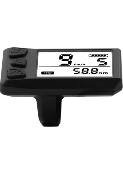 Bafang Center Motor 530S Kod Tablosu BBS01/02/HD Evrensel Kod Tablosu Aksesuarları Için LCD Ekranlı Elektrik Sayacı (Yurt Dışından) indirimleri