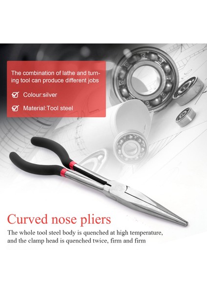 Iğne Burunlu Pense 11 Inç Süper Uzun Iğne Burunlu Pense Uzun Saplı Tamir Aleti 28 cm (Yurt Dışından) fırsatları