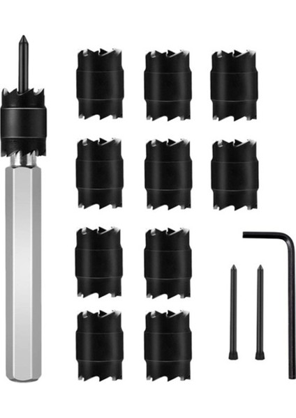 Kaynak Noktası Çıkarma Matkabı 13 Parçalı Nokta Kaynak Matkabı Seti Altıgen Saplı Matkap Ucu Elektrikli Alet Seti (Yurt Dışından)