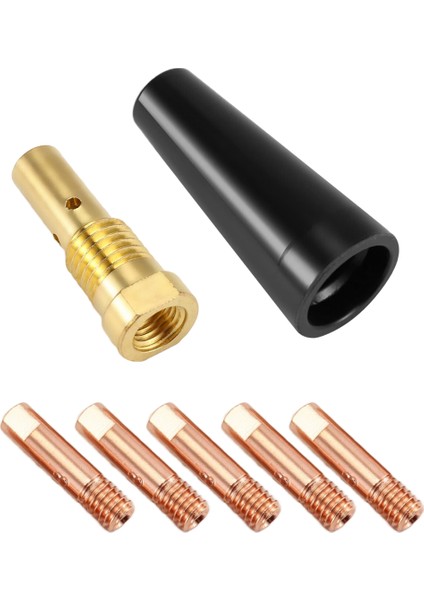 FC90 Akı Çekirdekli Tel Beslemeli 0,8 mm FC90 Mıg Kaynak Makinesi Kaynak Aletleri Için 7 Adet/takım Gazsız Nozul Ucu (Yurt Dışından) fırsatları