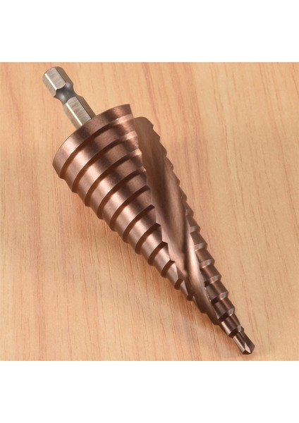 M35 Hss Co Kademeli Matkap Ucu Kobalt Konik Matkap Uçları 4-32 mm Ahşap Paslanmaz Çelik Metal Delik Testeresi Takım Seti Altıgen (Yurt Dışından)