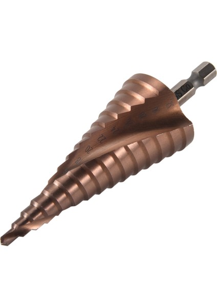 M35 Hss Co Kademeli Matkap Ucu Kobalt Konik Matkap Uçları 4-32 mm Ahşap Paslanmaz Çelik Metal Delik Testeresi Takım Seti Altıgen (Yurt Dışından) fiyatları