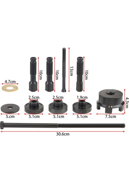 Harley Davidson 2000-2020 Için 18 Adet VT102 1 Inç 25 mm Tekerlek Rulman Sökme Takma ve Çıkarma Aleti (Yurt Dışından) indirimleri
