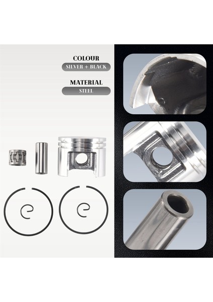 38 mm Piston ve Segmanlar 10 mm Pim Iğneli Rulman Takımı Stihl MS180 018 180 Testere Için Uygundur (Yurt Dışından) indirimleri