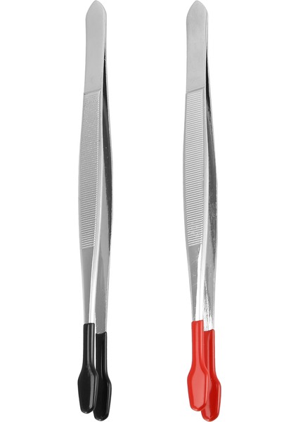 Adet Kauçuk Uçlu Cımbız, Yumuşak Uçlu Cımbız, Pvc Kaplamalı Yumuşak Düz Uçlu Laboratuvar Endüstriyel Hobi El Sanatları Cımbızı Aletleri (Yurt Dışından)