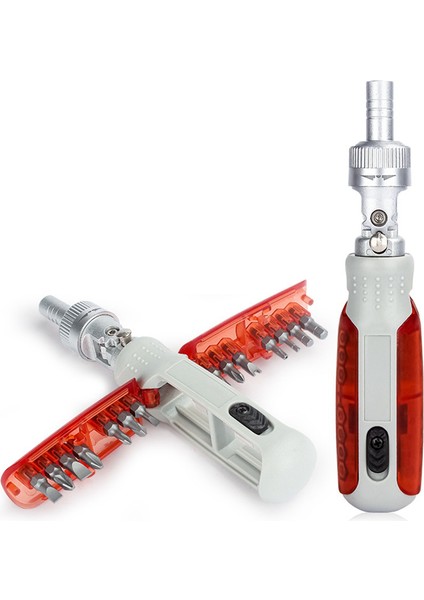 Çok Açılı Çift Yönlü Cırcırlı Tornavida Seti 15'i 1 Arada Torx Manyetik Tornavida Ucu Hassas Tornavidalar B (Yurt Dışından) fırsatları