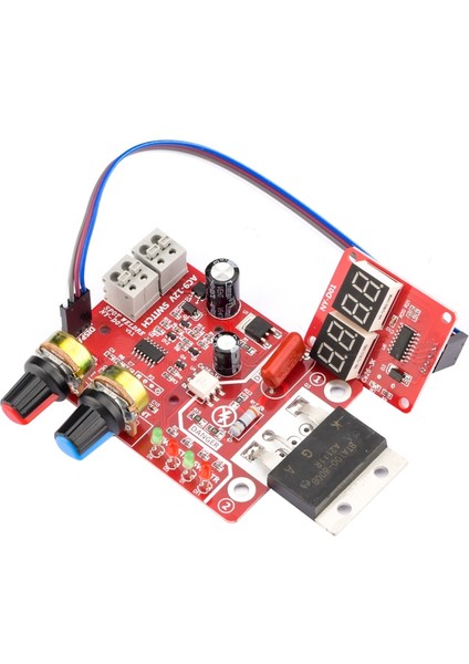 Dijital Nokta Kaynak Makinesi Zaman Kontrol Ekranlı Nokta Kaynak Makinesi Ac 110V 220V Ila 9V Transformatör Kontrol Kartı 100A (Yurt Dışından)