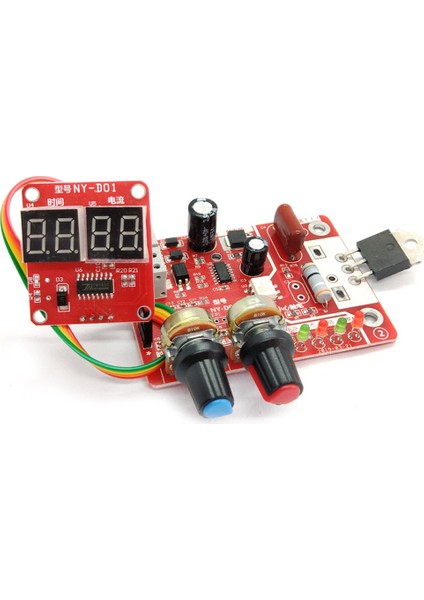 Dijital Nokta Kaynak Makinesi Zaman Kontrol Ekranlı Nokta Kaynak Makinesi Ac 110V 220V Ila 9V Transformatör Kontrol Kartı 100A (Yurt Dışından) fiyatları