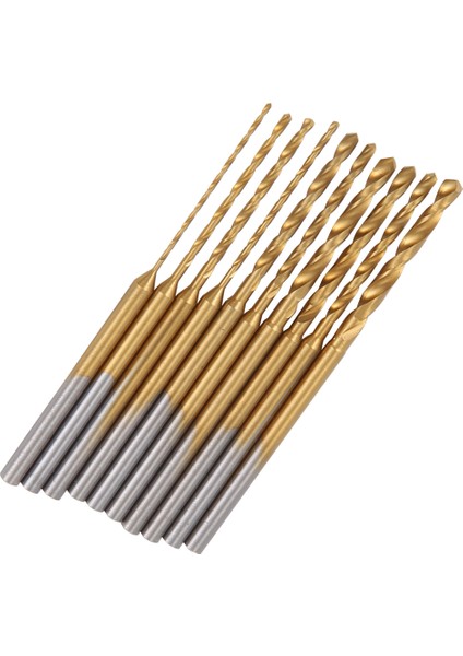 Micro-Twist Matkap Ucu Seti - 10 Adet 0,6 mm - 2,2 mm Küçük Matkap Ucu 2,35 Şaftlı Hss Mini Gravür Matkap Uçları Delik Delme Aleti (Yurt Dışından) fiyatları