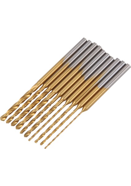 Micro-Twist Matkap Ucu Seti - 10 Adet 0,6 mm - 2,2 mm Küçük Matkap Ucu 2,35 Şaftlı Hss Mini Gravür Matkap Uçları Delik Delme Aleti (Yurt Dışından) modelleri