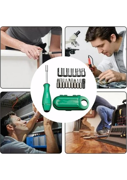 Taşınabilir Tornavida Seti Taşınabilir Çok Amaçlı Tornavida Yüksek Mukavemetli Tornavida Somun Sürücüsü Günlük Onarım Için (Yurt Dışından) indirimleri