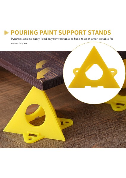 20 Adet Boyacı Piramidi Standı, Tuval Dolap Kapı Yükselticileri Için Dolap Boya Standları, Dökme Boya Tuval Destek Standları (Yurt Dışından) indirimleri