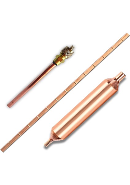 Erişim Servis Vanalı Buzdolabı Filtre Kurutucusu, Soğutma Klima Onarımı Için Fosfor Bronz Kaynak Çubuğu (Yurt Dışından)