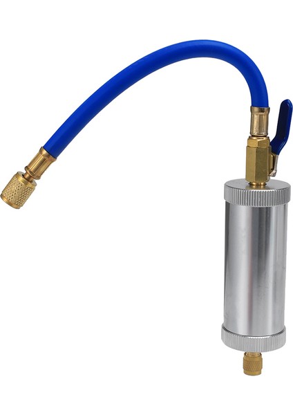 Boya Enjektörü Klima Araba Yağ Enjeksiyonu R12 R134A R22 Boya Enjeksiyonu 2 Ons Saf Sıvı Soğutma Suyu Doldurma Borusu Mavi (Yurt Dışından)