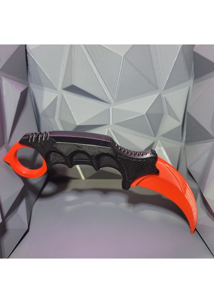 Karanbit Tarzı Dekoratif Koleksiyon Ürünü – Kırmızı Renk – 3D Baskı Koleksiyon Ürünü indirimleri