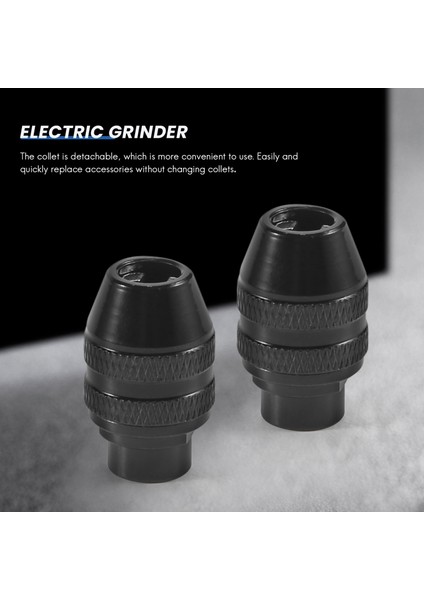 Dremel 4486 Döner Aletler 3000 4000 7700 8200 Için 3 Adet Çok Amaçlı Hızlı Değişim Anahtarsız Mandren Üniversal Mandren Yedek Parçası (Yurt Dışından) modelleri