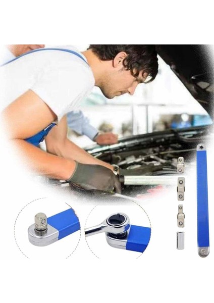 Ofset Uzatma Anahtarı, 15 Inç Çok Amaçlı Dar Erişimli Anahtar, Karbon Çelik Ofset Darbeye Hazır Soket Anahtarı Aleti (Yurt Dışından) fiyatları