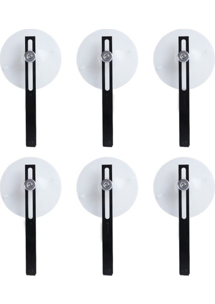 6'lı Paket Tv Yan Paneli Tutucu Klipsi LED LCD Tv Ekran Sökücü Tamir Aleti Silikon Vakumlu Vantuz (Yurt Dışından)